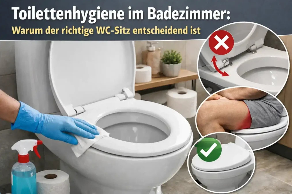 Toilettenhygiene im Badezimmer: Warum der richtige WC-Sitz entscheidend ist