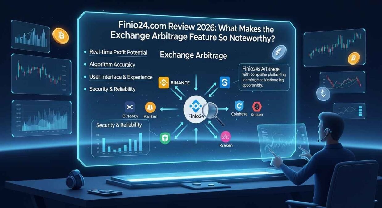Finio24.com Bewertung 2026: Was Macht das Exchange-Arbitrage-Feature so Beachtenswert?