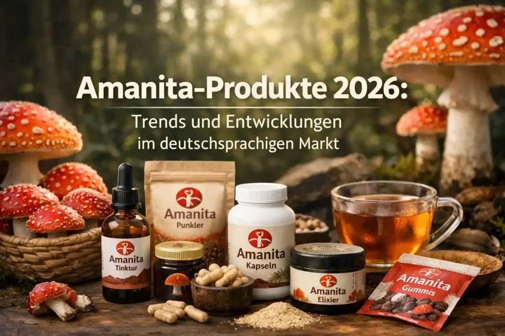 Amanita-Produkte 2026: Trends und Entwicklungen im deutschsprachigen Markt