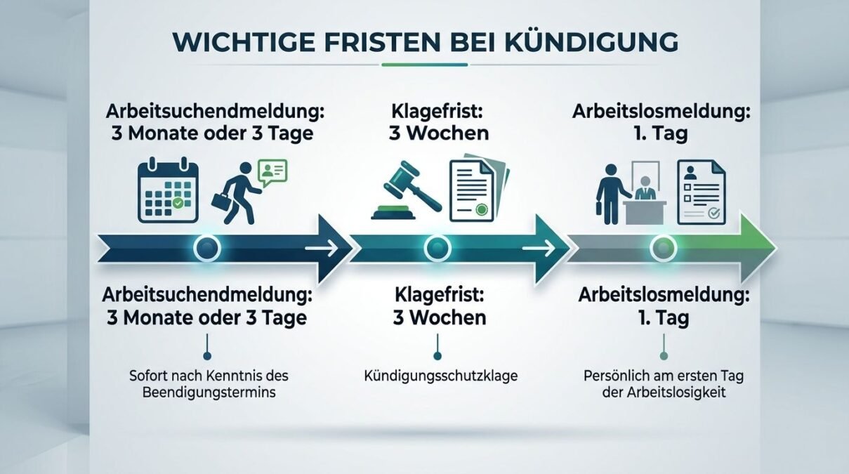 Kündigung erhalten 2026: Welche finanziellen Schritte Arbeitnehmer sofort prüfen sollten