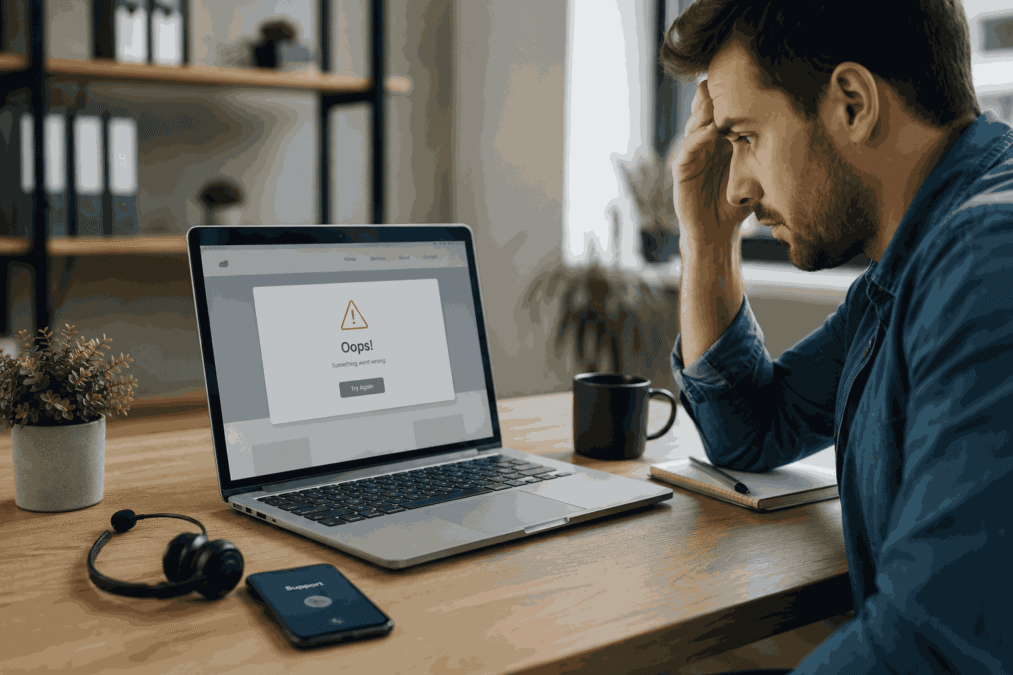 Wann sollten Sie sich an den Website-Support wenden? Wann sollten Sie sich an den Website-Support wenden?